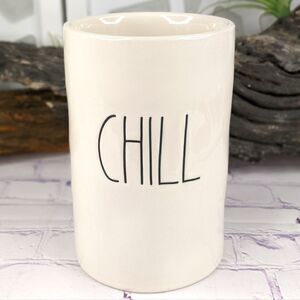 Rae Dunn CHILL Ceramic Wine Bottle Chiller